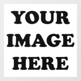 Creëer Uw Eigen Afbeelding Venster Cling 24 "x24" Raamsticker