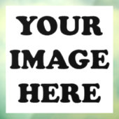 Creëer Uw Eigen Afbeelding Venster Cling 24 "x24" Raamsticker (Vel 3)