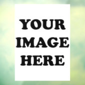 Creëer Uw Eigen Afbeelding Venster Cling 52 "x72" Raamsticker (Vel 3)