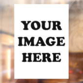 Creëer Uw Eigen Afbeelding Venster Cling 8 "x11" Raamsticker (Vel 2)