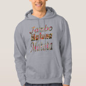 Creëer Uw eigen Afrika Jambo! Hakuna Matata Hoodie (Voorkant)