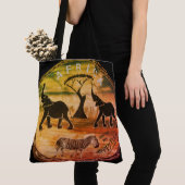 Creëer Uw eigen Afrika U bent mijn leuke plek Tote Bag (Dichtbij)