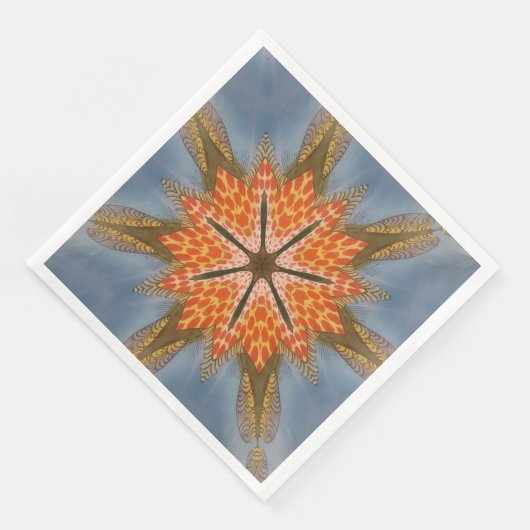 Creëer Uw eigen Afrikaanse proefontwerp Servetten (Hoek)