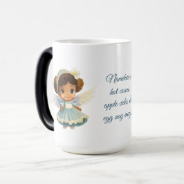 Creëer Uw eigen Afro-Amerikaanse Angel Girl Magische Mok