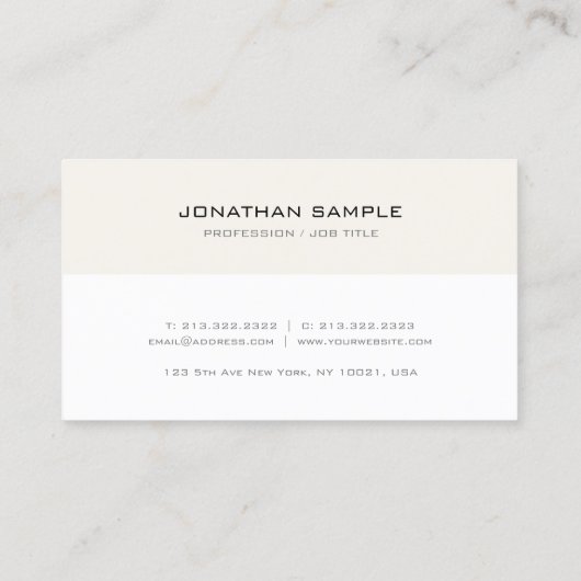 Creëer Uw eigen Afspraak Herinnering Stijlvolle Du Afsprakenkaartje (Achterkant)