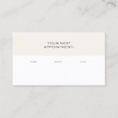 Creëer Uw eigen Afspraak Herinnering Stijlvolle Du Afsprakenkaartje (Voorkant)