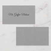 Creëer Uw Eigen Afstuderen Gepersonaliseerde Naam Contactkaartje (Voorkant / Achterkant)