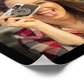 Creëer Uw eigen Afstuderen Monogram Foto Collage Poster (Hoek)