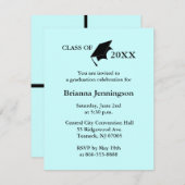 Creëer Uw eigen Afstuderen Uitnodiging 2 (Voorkant / Achterkant)