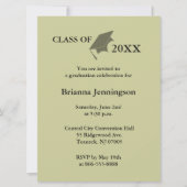 Creëer Uw eigen Afstuderen Uitnodiging 4 (Voorkant)