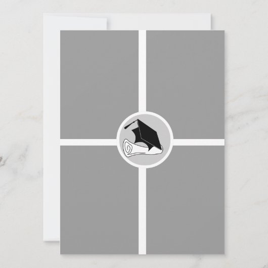 Creëer Uw eigen Afstuderen Uitnodiging 5 (Achterkant)