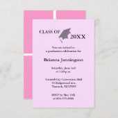 Creëer Uw eigen Afstuderen Uitnodiging 7 (Voorkant / Achterkant)