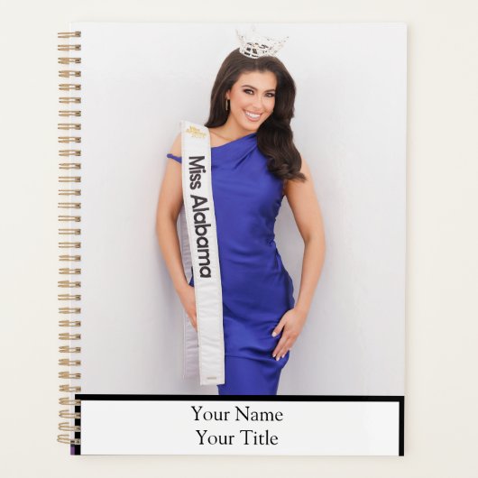 Creëer uw eigen agenda en agenda (Voorkant)