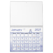 creëer uw eigen agenda kalender (Jan 2027)