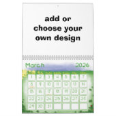 creëer uw eigen agenda kalender (Mar 2026)