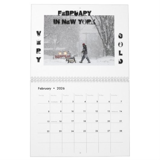 Creëer Uw eigen agenda Kalender (Feb 2026)