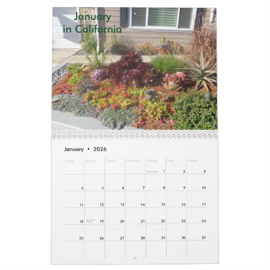 Creëer Uw eigen agenda Kalender (Jan 2026)