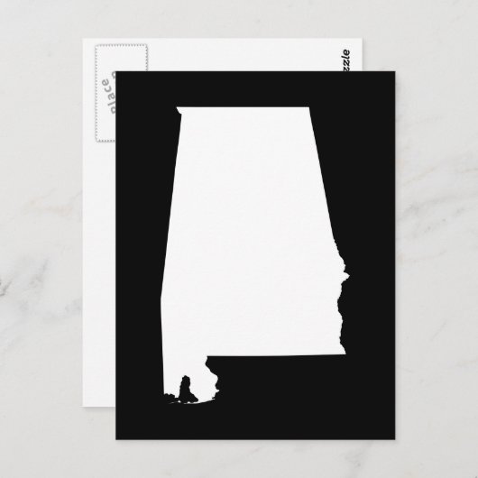 Creëer Uw eigen Alabama Moving Announement Briefkaart (Voorkant / Achterkant)