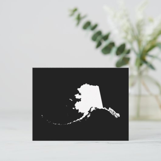 Creëer Uw eigen Alaska Moving Announge Briefkaart (Staand voorkant)