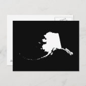 Creëer Uw eigen Alaska Moving Announge Briefkaart (Voorkant / Achterkant)