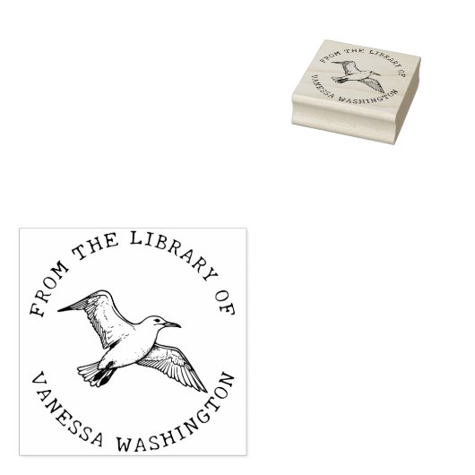 Creëer uw eigen albatros uit de bibliotheek van rubberstempel (Gestempeld)