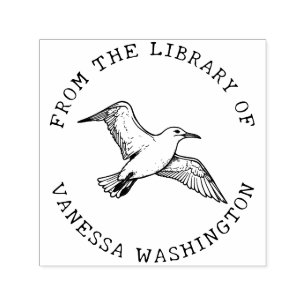 Creëer uw eigen albatros uit de bibliotheek van  zelfinktende stempel