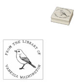 Creëer Uw eigen Amerikaanse Robin uit de bibliothe Rubberstempel (Gestempeld)