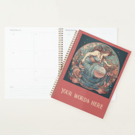 Creëer Uw eigen Art Nouveau Aquarius Zodiac Planner