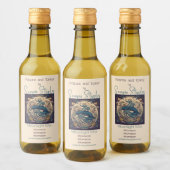 Creëer Uw eigen Art Nouveau Schorpioen Zodiac Wijn Etiket (Flessen)