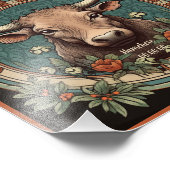 Creëer Uw eigen Art Nouveau Taurus Zodiac Foto Afdruk (Hoek)