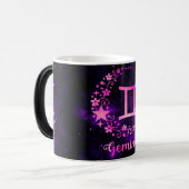Creëer Uw eigen Astrologie Zodiac Gemini Magische Mok (Voorkant links)