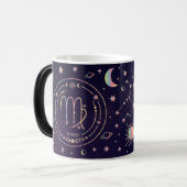 Creëer Uw eigen Astrologie Zodiac Maagd Magische Mok (Voorkant links)