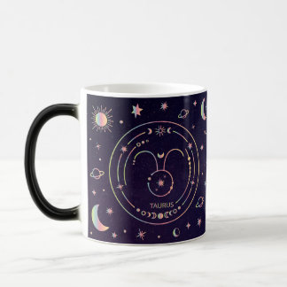 Creëer Uw eigen Astrologie Zodiac Taurus Magische Mok