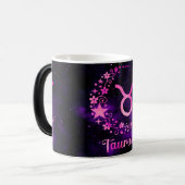 Creëer Uw eigen Astrologie Zodiac Taurus Magische Mok (Voorkant links)
