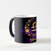 Creëer Uw eigen Astrologie Zodiac Weegschaal Magische Mok (Voorkant links)