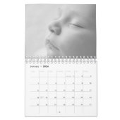 Creëer Uw Eigen B&W Baby Foto's 2025 Kalender (Jan 2026)