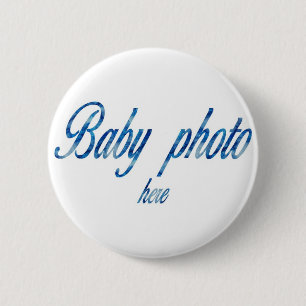 CREËER UW EIGEN BABY FOTO RONDE BUTTON 5,7 CM