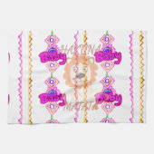 Creëer uw eigen Baby met een tekstontwerp voor lio Theedoek (Horizontaal)