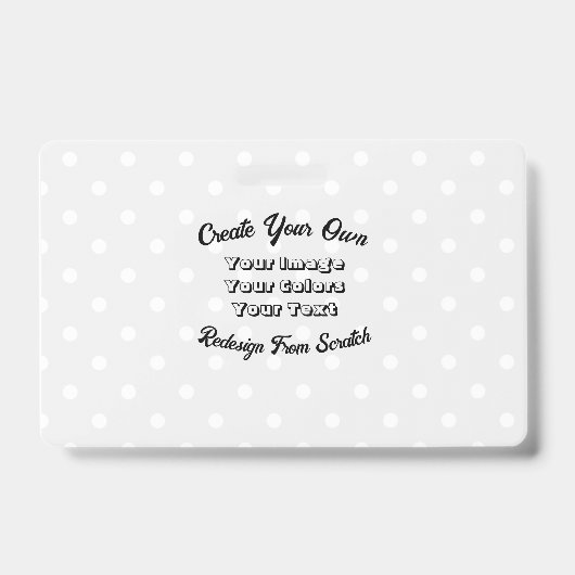 Creëer Uw eigen Badge (Voorzijde)