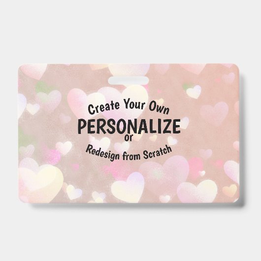 Creëer Uw eigen Badge (Voorkant)