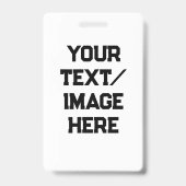 Creëer Uw eigen Badge (Achterkant)