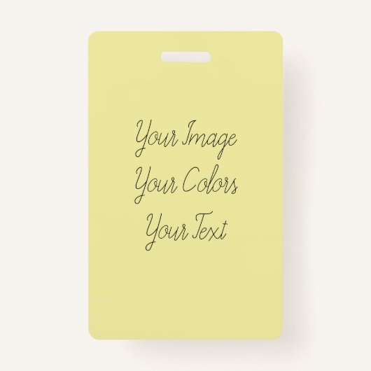 Creëer Uw eigen Badge (Voorkant)