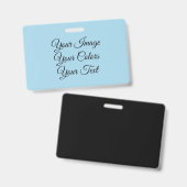 Creëer Uw eigen Badge (Front & Back)