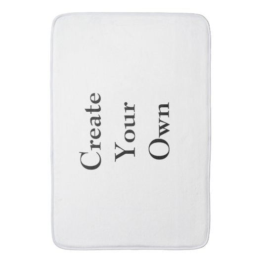 Creëer Uw eigen Badmat (Voorkant Verticaal)