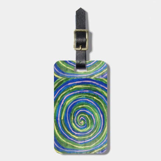 Creëer Uw eigen Bagagelabel (Voorkant verticaal)