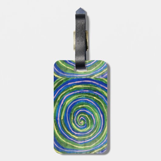 Creëer Uw eigen Bagagelabel (Achterkant verticaal)