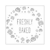 Creëer Uw Eigen Bakkerij Kleine Bedrijfs Rubberzeg Rubberstempel (Afrduk)