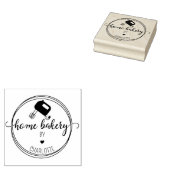 Creëer uw eigen bakkerij rubberstempel (Gestempeld)