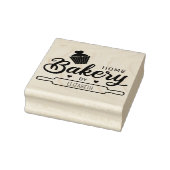 Creëer uw eigen bakkerij rubberstempel (Stempel)