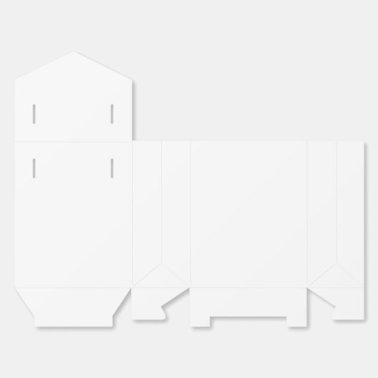 Creëer Uw eigen Bedankdoosjes (Ongevouwen)